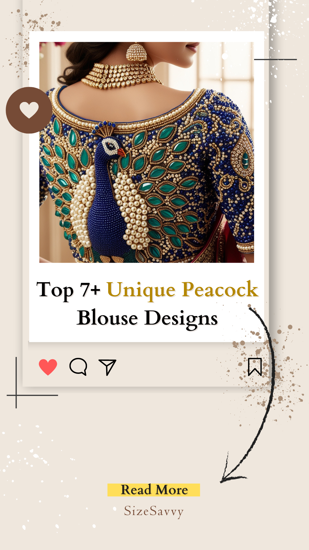 Top 7+ Unique Peacock Blouse Designs You Must Try in 2024 - SizeSavvy